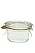 Weck 755 50 Mini Mold 12 Jars W/Glass Lids, 12 Rings, & 24 Clamps