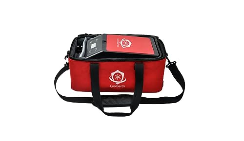 CoolGards Cold + Compression Therapy Machine with Complete Kit with 4 Therapeutic Pads (Knee, Ankle, Shoulder and Full Leg)