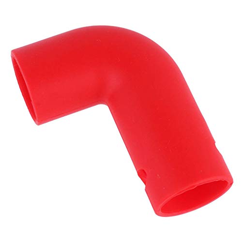 Silicone Steam Diverter Gas Release Accessory Cabinets Protecter Guard Kicthen Red (B)