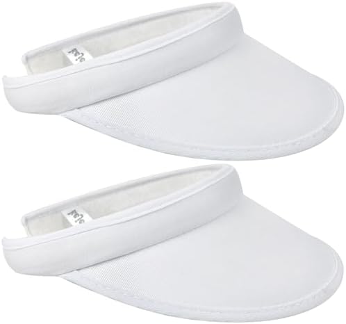 Amazon.com: 4Pcs Slip On Sun Visor Hats for Women UV  display picture 2