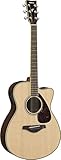 Yamaha FSX830C Small Body Solid Top Cutaway