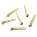 Simtyso 12pcs Ivory Acoustic Guitar ABS Plastic Bridge Pins