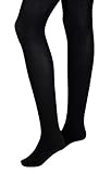 Intimate Portal Women Adjustable Maternity Opaque Tights 3-pk Black Blue Brown