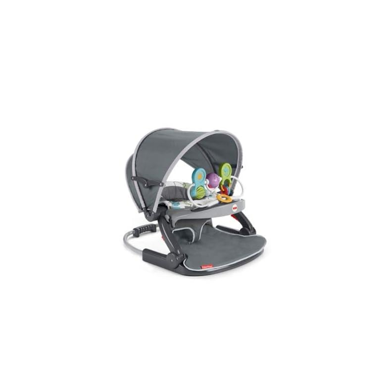 Sit-Me-up on-The-Go Floor Seat in Grey
