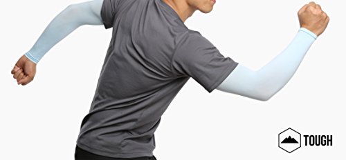 UV-Protection-Cooling-Arm-Sleeves-UPF-50-Long-Sun-Sleeves-for-Men-Women-Perfect-for-Cycling-Driving-Running-Basketball-Football-Outdoor-Activities-Performance-Stretch-Moisture-Wicking
