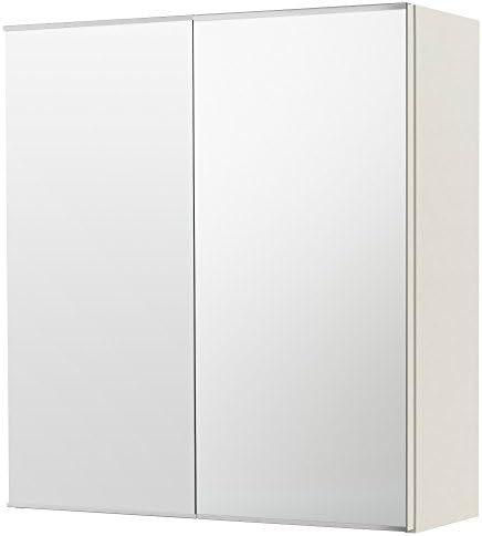 Amazon Ikea イケア Lillangen ミラーキャビネット 扉2枚付き ホワイト キャビネット オンライン通販