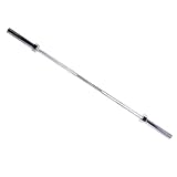 Cap Barbell Solid Chrome Bar (6-Feet) (Sports)