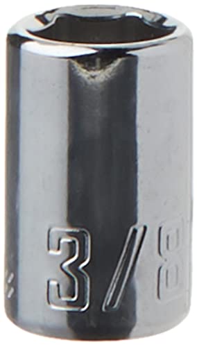 CRAFTSMAN Soquete raso, SAE, chave de 1/4 polegada, 9,5 mm (3/8"), 6 pontos (CMMT43497)