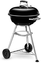 Weber Compact Kettle Charcoal Grill 47cm Ø Porcelain Enamel Lid Bowl view 7