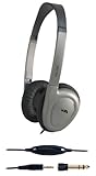Cyber Acoustics HE-200 Deluxe PC/Audio Stereo Headphone (Silver)