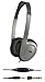 Cyber Acoustics HE-200 Deluxe PC/Audio Stereo Headphone (Silver)