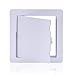 Suteck Plastic Access Panel for Drywall Ceiling 8 x 8 Inch Reinforced Plumbing Wall Access Doors Removable Hinged White