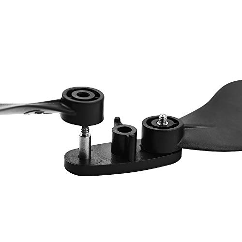 O'woda 2 Pairs Foldable propellers H117S ( Base + Screw + Wrench ) for Hubsan Zino H117S Drone Spare Parts Accessories - Thumbnail 3