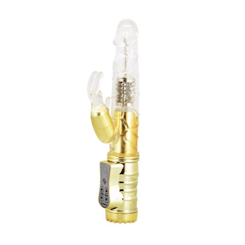 Top Sex Toy Evil Rabbit Passion Double Vibrating Vibrator Female Masturbation G-spot Massager Stick with Erotic Dice