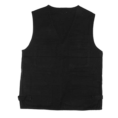 HX fashion Männer Rmellos Outdoor Weste Mit Vielen Praktischen Bequeme Größen Tasche Freizeit Weste Angeljacke… – Bild 8
