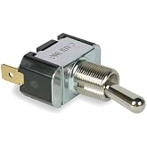 Toggle Switch, Spst, 10A @ 250V, Quikconnct