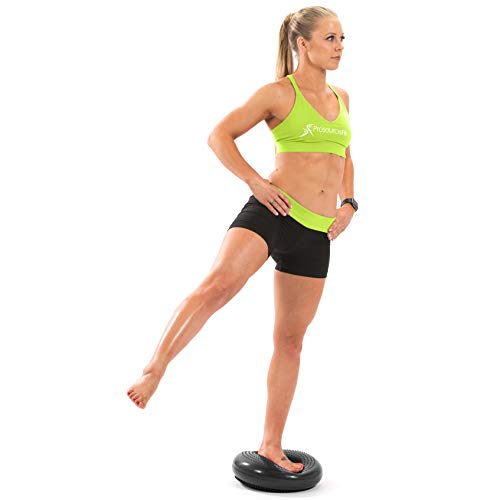 ProsourceFit-Core-Balance-Disc-Trainer-14-Diameter-with-Pump-for-Improving-Posture-Fitness-Stability