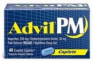 Advil PM Caplets - 40 ea