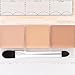 CANMAKE Color Mixing Concealer, 3 Color Palette Concealer 0.13 oz (3.9 g) (01 Light Beige, 3.9 g)
