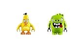 LEGO Minifigures: Angry Birds - Chuck the Angry Bird and a piggy from 75821. No Packaging.