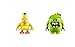 LEGO Minifigures: Angry Birds - Chuck the Angry Bird and a piggy from 75821. No Packaging.