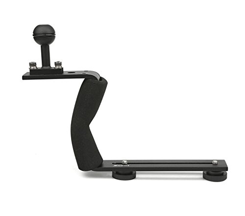 AXION Single Arm Aluminium Diving Handle w/ Ball Adapter for Underwater Photo & Video Lighting