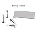 Tech-Dek, Cable-Safe Cable Corral Jr Under Desk Cable Manager, Color: Black, Material: Rubber-Coated Recycled Steel, Dimensions: 11.5”L x 4.5”H x 6”W, Tray Dimensions: 11.5”L x 6”W, Qty: 1