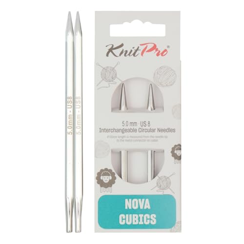 KnitPro - Nova Cubics Intercambiabile Speciale 5 mm di ago Circolare - 1 unità