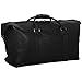 Kenneth Cole Reaction I Beg to Duff-er' Full-Grain Colombian Leather Carry Travel Bag, Black, 20-Inch Classic Top Zip Duffel