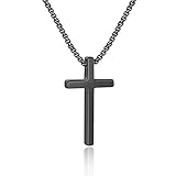 IEFSHINY Stainless Steel Cross Pendant Necklaces