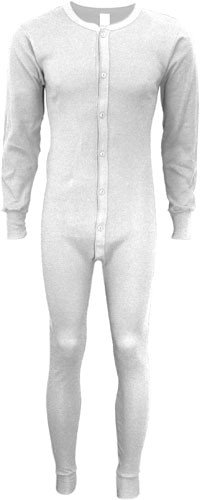 UPC 676518040533, Indera - Mens Tall Long Sleeve Union Suit, White, 860 19266-X-LargeTall