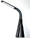 UltraBrite LED Desk Lamp with Bladeless Fan (Black)