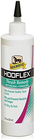 W F Young 428455 Hooflex Thrush Remedy for Horses, 12-oz. - Quantity 12