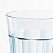 Rhapsody 16-ounce Faceted Plastic Water Tumblers | Turquoise Mist set of 8