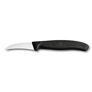 Victorinox Tourniermes Swiss Classic, recht geslepen, roestvrij staal, zwart, 0 cm