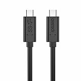 CHOETECH USB-IF Certified 10Gbps USB C to USB C Cable (3.3ft) USB 3.1 Gen 2 Type-C Cable [E-Marker & Power Delivery] Compatible 2018/2017 MacBook Pro/MacBook, Google Pixel/Pixel XL