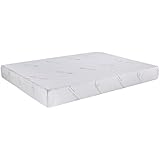 AC Pacific Soft Aloe Collection 8 Inch Luxury Soft Bedroom Aloe Vera Extract Infused Fabric Covered Memory Foam Mattress, Queen Size