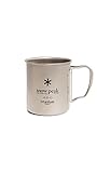 Snow Peak Men's Titanium Double Wall 450 Mug
