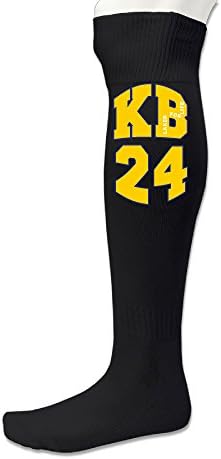 KB 24 Retired Laker For Life Over Knee High Soccer Sports Casual Socks