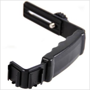 Fancierstudio Heavy Duty Photography L Bracket with 2 Standard Flash Hot Shoe Mounts