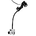 KINGBO Gooseneck Clamp Clip Holder Adjustable and Flexible Aquarium/Grow Light Bulb with E26 Socket On/Off Switch for Fish Coral Reef Nano Tanks & Indoor Desk Plants.