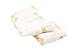 Adore Amore | 2-Pack Organic Cotton Muslin Swaddle Blankets Set Boy Girl | Crib Stroller Receiving | Soft Natural Newborn Unisex | X Large Wrap 47“ x 47” | Elephant & Giraffe
