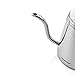 Montichef Verezzi Pour Over Gooseneck Drip Kettle for Coffee and Tea - Italian Design 1l Stainless Steel Stovetop Hand Brewer Pot - High Precision Spout Water Flow and Increased Temperature Stability
