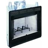 Comfort Flame B36L-M Builder Wood Burning Fireplace, 36-Inch