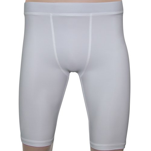 CompressionZ Men's Shorts, Large - White
