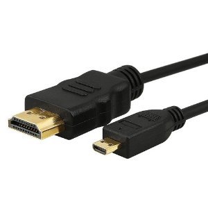 Techgear Premium 3 M Micro HDMI auf HDMI Kabel für Blackberry Playbook Tablet