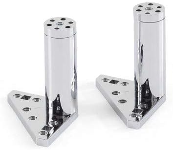 Pelipal - Feet Of Cabinet Quick Set of 2 Chrome, Silver, 10 cm - Image 3
