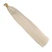18inch #60 I Tip Platinum Blonde Hair Extensions Human Hair,Pre Bonded Keratin Stick Tipped Cold Fusion Hair Extensions Human Hair Straight Remy Human Hair 1G/S 50G/Pack