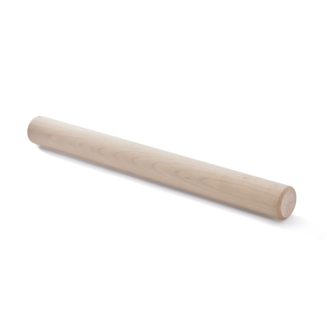 De Buyer 4840.01N-Beechwood Rolling Pin, 50 cm