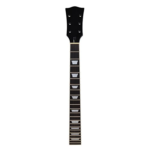 UPC 634458770774, Kmise Electric Guitar Neck for Gibson Les Paul Replacement Mahogany Rosewood 22 Fret Black